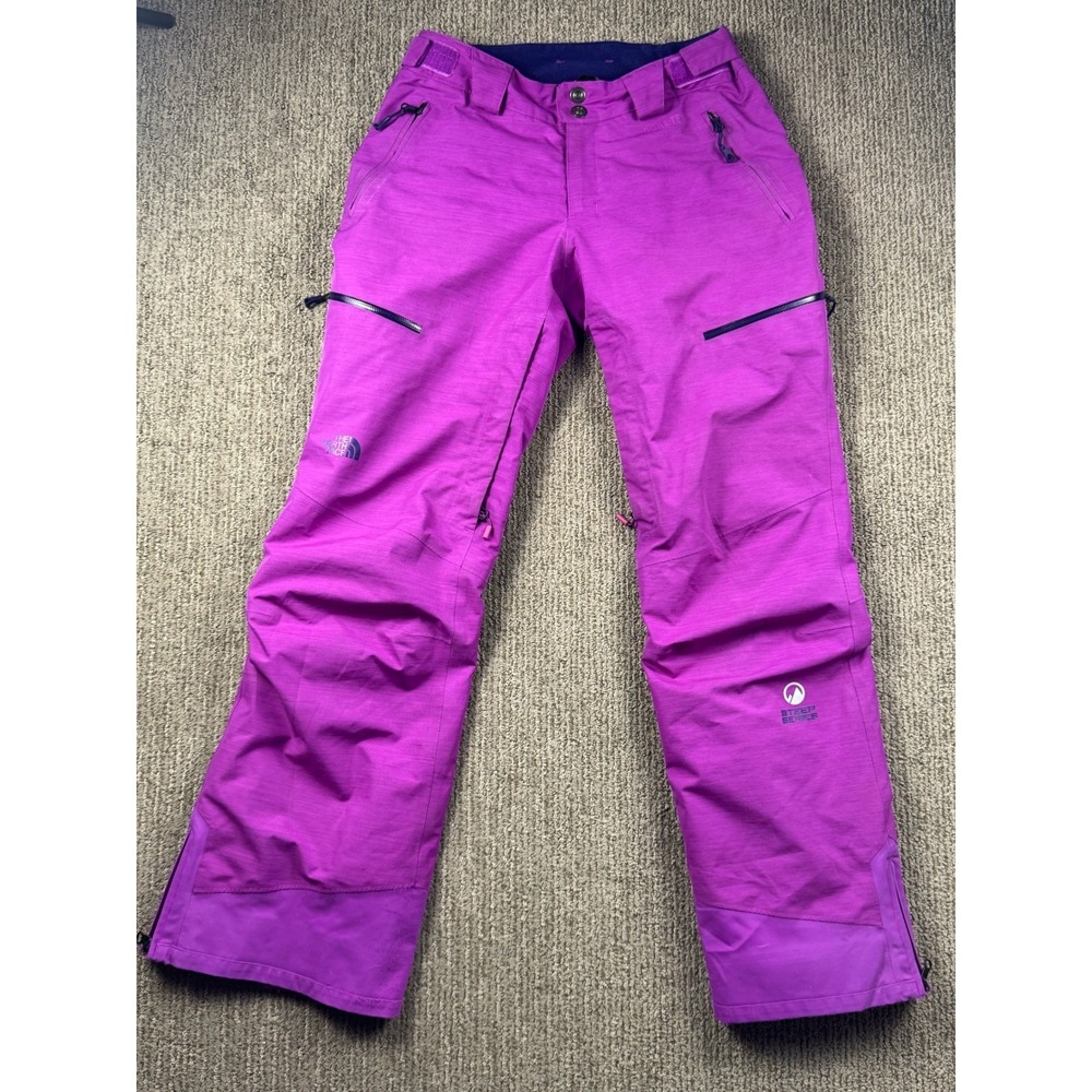 The North Face Gore-Tex Steep Series Snow Pants Womens S Ski Snowboard Purple